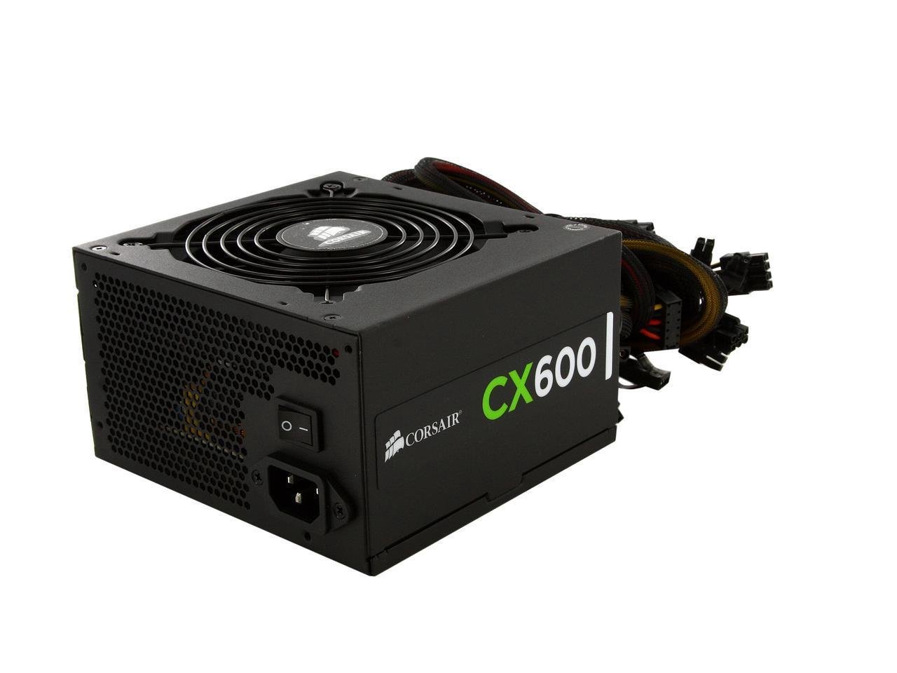 SOLD] Corsair CX600 600W 80 PLUS BRONZE Power Supply $40 OBO - Buy, Sell, Trade -